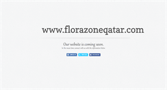 Desktop Screenshot of florazoneqatar.com